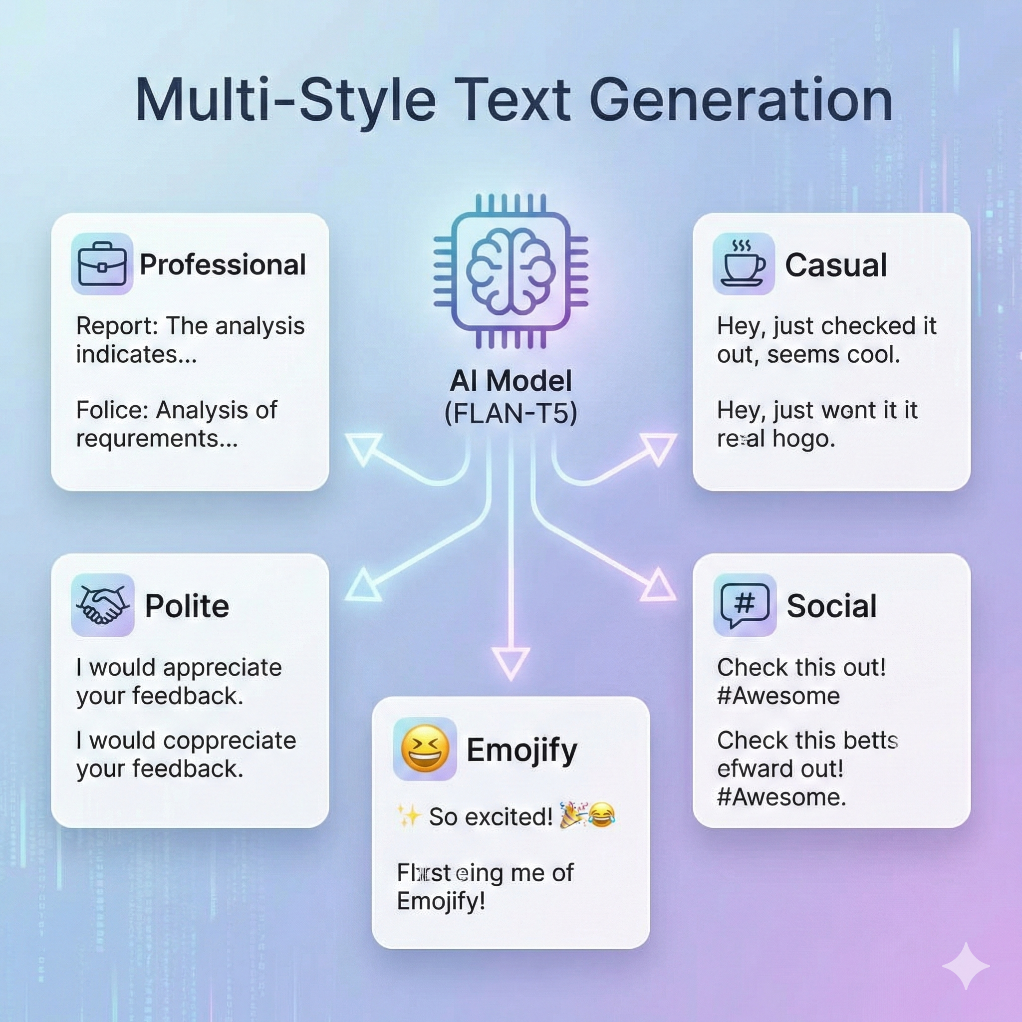 Multi-Style Text Generation